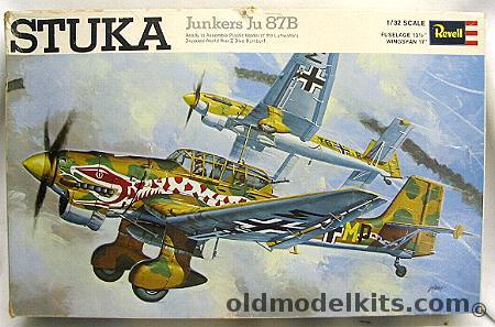 Revell 1/32 Junkers Ju-87B Stuka - The Snake, H298-300 plastic model kit